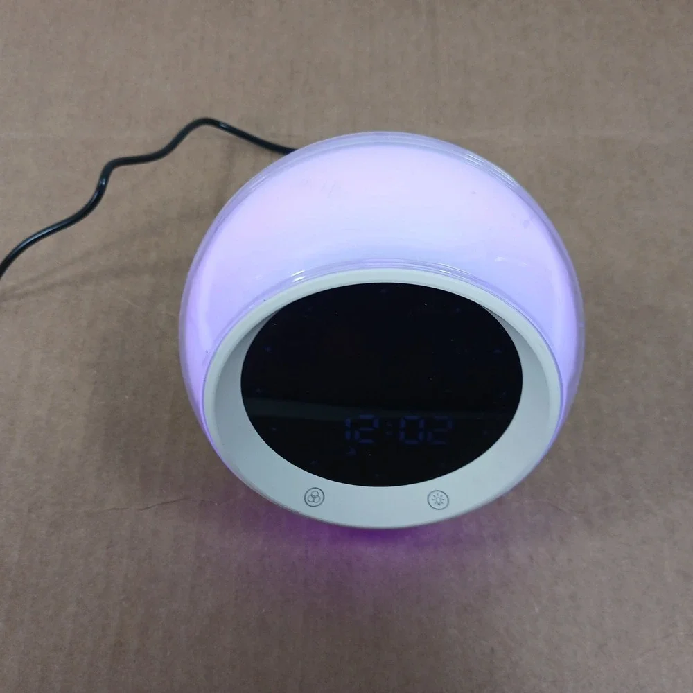 Sunrise Alarm Clock Wake Up Light Sunset Simulation Multi Color LED White